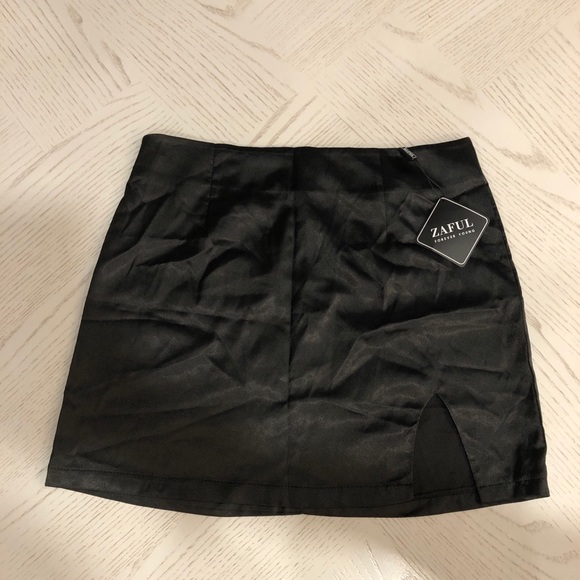 Brand new black satin skirt! - Picture 1 of 1